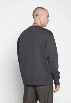 Mennace ESSENTIAL REGULAR SIGNATURE - Sweatshirt - Charcoal, Unisex -Mennace Speichern 026f3583384740f5b0dc232b8b84137a