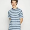 Mennace CLASSIC HORIZONTAL STRIPE UNISEX - T-Shirt Print - Light Blue