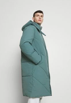 Mennace EVIAN QUILTED MID LENGTH PUFFER JACKET UNISEX - Wintermantel - Green -Mennace Speichern 06cc5b8ce7344ee3b740258141c98525