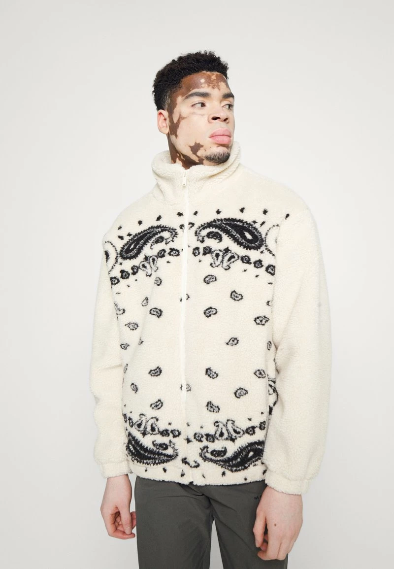 MENNACE BORG TRACK - Fleecejacke - Off White, Herren 4 MENNACE BORG TRACK - Fleecejacke - Off White, Herren – Bild 4