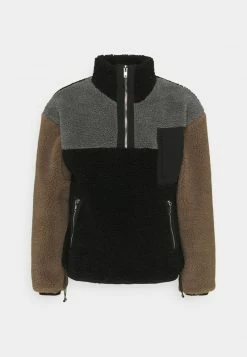 Mennace HENNESSEY OVERHEAD BORG JACKET - Winterjacke - Black, Herren -Mennace Speichern 084cbdf6be65433aaae8daddd0d7e5a6