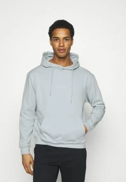 Mennace ESSENTIAL SIGNATURE HOODIE UNISEX - Kapuzenpullover - Sky Blue