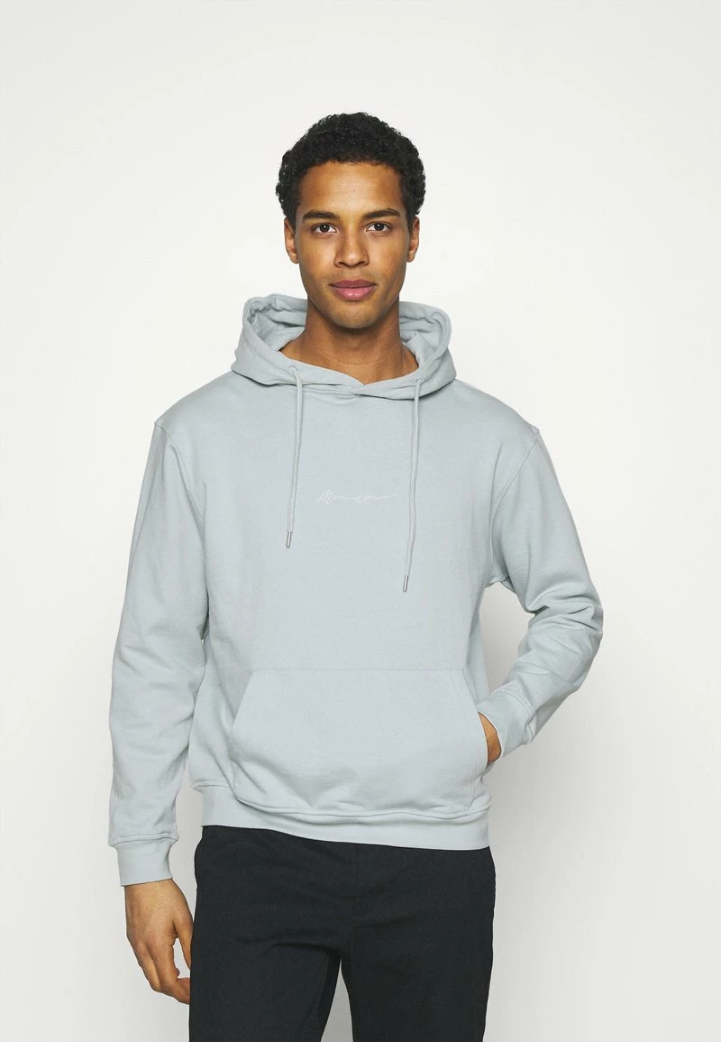 Mennace ESSENTIAL SIGNATURE HOODIE UNISEX - Kapuzenpullover - Sky Blue 1 Mennace ESSENTIAL SIGNATURE HOODIE UNISEX - Kapuzenpullover - Sky Blue