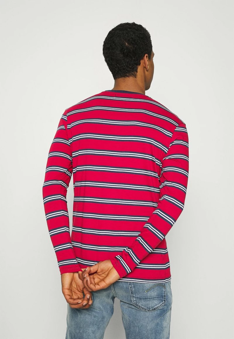 Mennace CLASSIC HORIZONTAL STRIPE UNISEX - Langarmshirt - Red 3 Mennace CLASSIC HORIZONTAL STRIPE UNISEX - Langarmshirt - Red – Bild 3