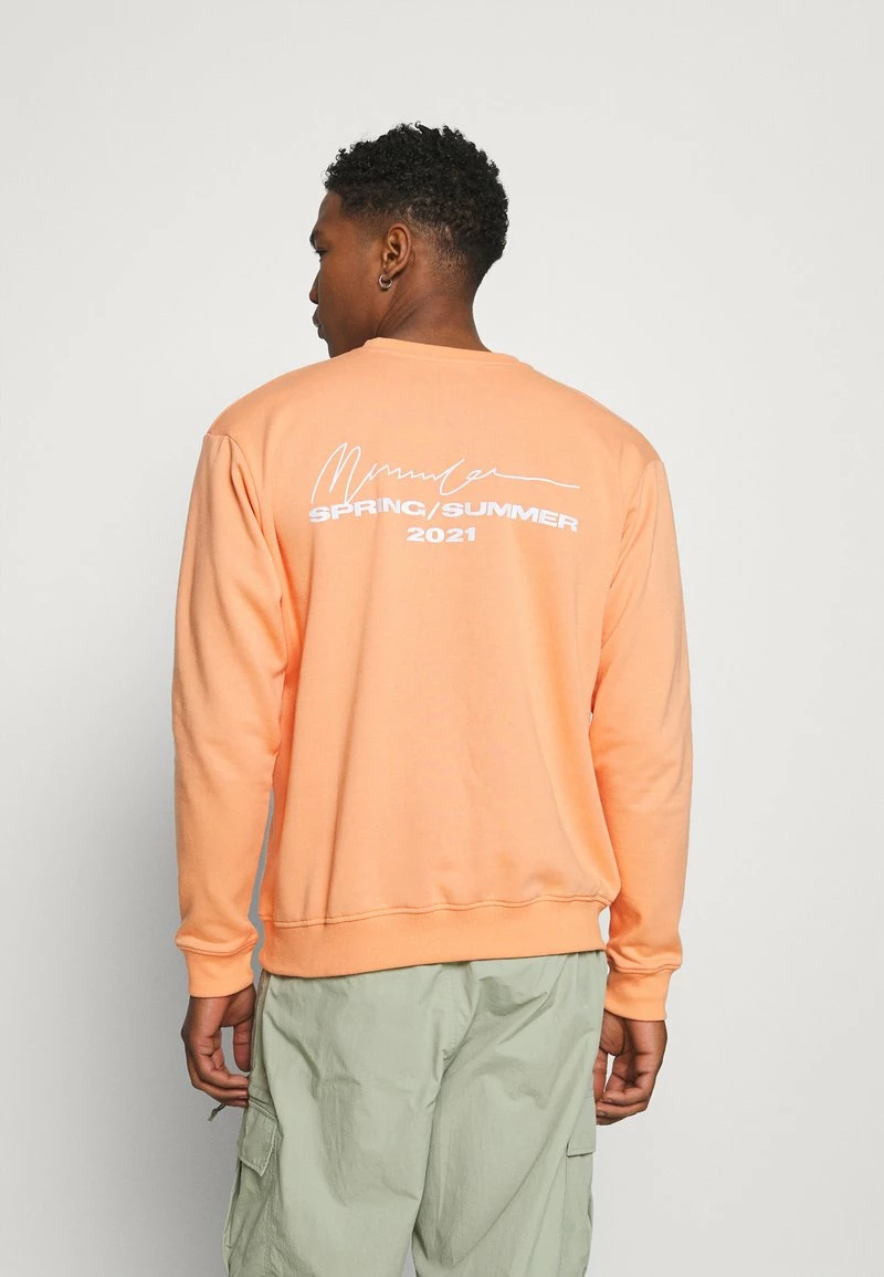 Mennace ESSENTIAL REGULAR UNISEX - Sweatshirt - Peach 1 Mennace ESSENTIAL REGULAR UNISEX - Sweatshirt - Peach