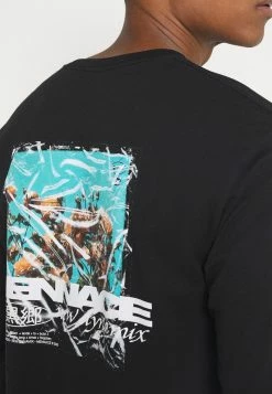 MENNACE FLOWER BUNCH - Langarmshirt - Black, Herren -Mennace Speichern 10979f6ad1324ca78331cd5a56f376a9