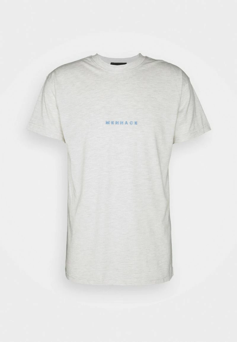 Mennace ESSENTIAL REGULAR UNISEX - T-Shirt Print - Light Grey 1 Mennace ESSENTIAL REGULAR UNISEX - T-Shirt Print - Light Grey