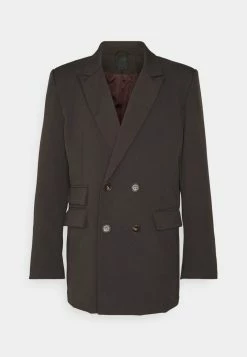 Mennace HENNESSEY RELAXED DOUBLE BREASTED SUIT JACKET - Sakko - Dark Brown, Herren -Mennace Speichern 12050054f01d4b008dfb5c1880290aa5