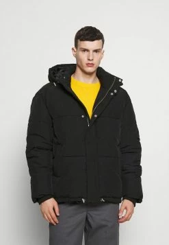 Mennace HENNESSEY OVERSIZED HOODED PUFFER JACKET - Winterjacke - Black, Herren
