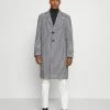 Mennace HENNESSEY HOUNDSTOOTH COAT - Klassischer Mantel - White, Herren