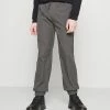MENNACE CUFFED TROUSER - Stoffhose - Charcoal, Herren