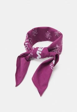 Mennace PAISLEY PRINT BANDANA UNISEX - Tuch - Purple