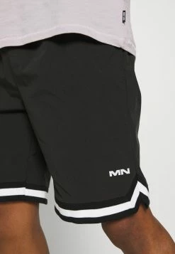 Mennace TAPED BASKETBALL - Shorts - Black, Herren -Mennace Speichern 1806fccc891849d7b5028b4c02460e97