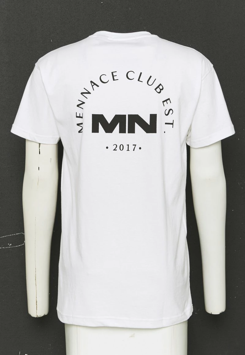 Mennace CLUB UNISEX - T-Shirt Print - White 4 Mennace CLUB UNISEX - T-Shirt Print - White – Bild 4
