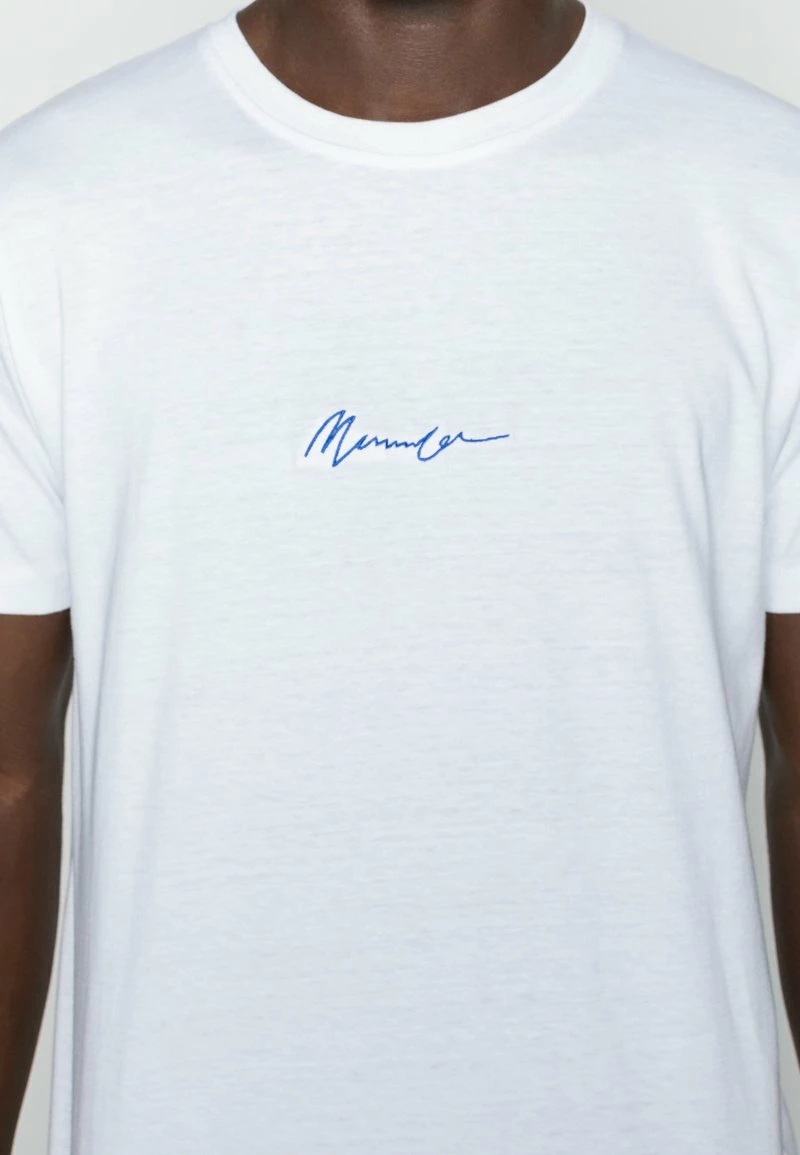 Mennace ESSENTIAL REGULAR RELAXED SIG TEE UNISEX - T-Shirt Basic - White 5 Mennace ESSENTIAL REGULAR RELAXED SIG TEE UNISEX - T-Shirt Basic - White – Bild 5