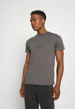 Mennace ESSENTIAL REGULAR TEE - T-Shirt Basic - Charcoal, Unisex