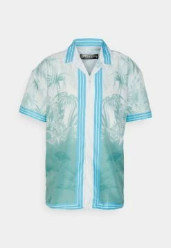 Mennace BORDER PALM REVERE - Hemd - Blue, Herren -Mennace Speichern 1cc91eedb3b84579ac9658f52c89ad57