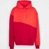 Mennace WAVY SEAM HOODIE UNISEX - Kapuzenpullover - Red