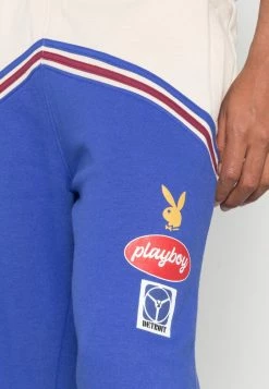 Mennace PLAYBOY BADGE PANEL REGULAR JOGGER UNISEX - Jogginghose - Blue -Mennace Speichern 2036c58580dc4e6391a46dbd542428f4