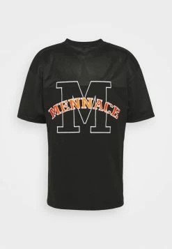 Mennace AIRTEX OVERSIZED UNISEX - T-Shirt Print - Black