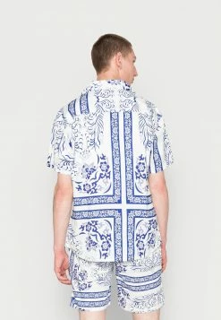 MENNACE FLORAL REVERE - Hemd - White, Herren -Mennace Speichern 21afd3ce783a43e696e566c9827d050f