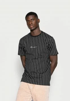 Mennace TEE WITH EMBROIDERY - T-Shirt Print - Black, Unisex