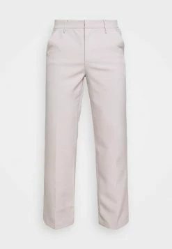 Mennace HAVANA CHAIN STRAIGHT TROUSER - Stoffhose - Light Grey, Herren -Mennace Speichern 24a0745dfa054e229fab81ede33b55cc