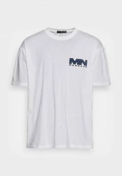 MENNACE TOWELLING APPLIQUE LOGO UNISEX - T-Shirt Basic - White -Mennace Speichern 297785e958ce43bdb7c0e2a0a4b718fc