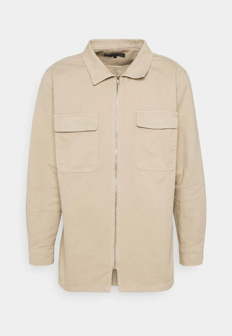 Mennace AFTERMATH DOUBLE POCKET - Hemd - Beige, Herren 5 Mennace AFTERMATH DOUBLE POCKET - Hemd - Beige, Herren – Bild 5