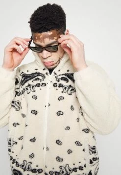 MENNACE BORG TRACK - Fleecejacke - Off White, Herren