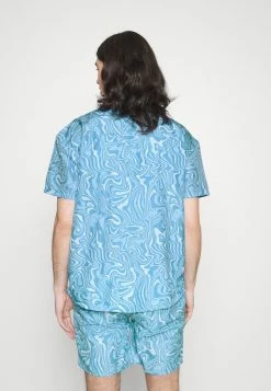 Mennace SWIRL REVERE SHIRT - Hemd - Blue, Herren -Mennace Speichern 2c1ab7ff10694fd98d3dd68f2ea157e3