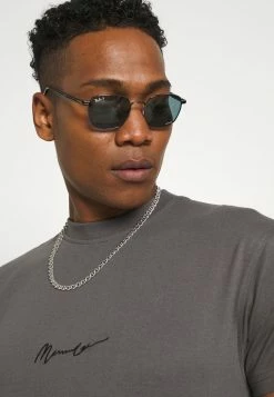 Mennace ESSENTIAL REGULAR TEE - T-Shirt Basic - Charcoal, Unisex -Mennace Speichern 2cd2f762a29f4fe690f36afd72e13d72