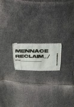 Mennace RECLAIM WASHED STRAIGHT LEG JOGGER - Jogginghose - Charcoal, Unisex -Mennace Speichern 2ddc33ce76ce42029a3446656a0795ec