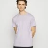 Mennace UNISEX ESSENTIAL DROP SHOULDER SS T SHIRT - T-Shirt Print - Purple