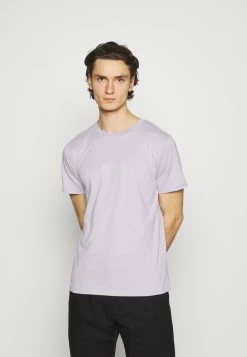 Mennace UNISEX ESSENTIAL DROP SHOULDER SS T SHIRT - T-Shirt Print - Purple