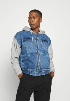 Mennace OVERSIZED JACKET - Jeansjacke - Blue, Herren
