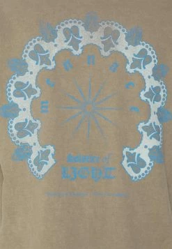 Mennace SOLSTICE OF LIGHT - T-Shirt Print - Stone, Herren -Mennace Speichern 322904fb114d4b7780020ac7e967055c