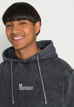 Mennace WASHED PRIMARY HOODIE - Sweatshirt - Black, Herren -Mennace Speichern 32c75f7fe4b342faa8a36bbfb41d9915