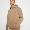 Mennace STONE WASH HOODIE UNISEX - Sweatshirt - Light Brown