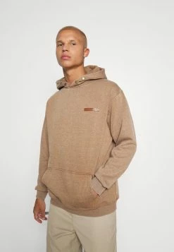 Mennace STONE WASH HOODIE UNISEX - Sweatshirt - Light Brown