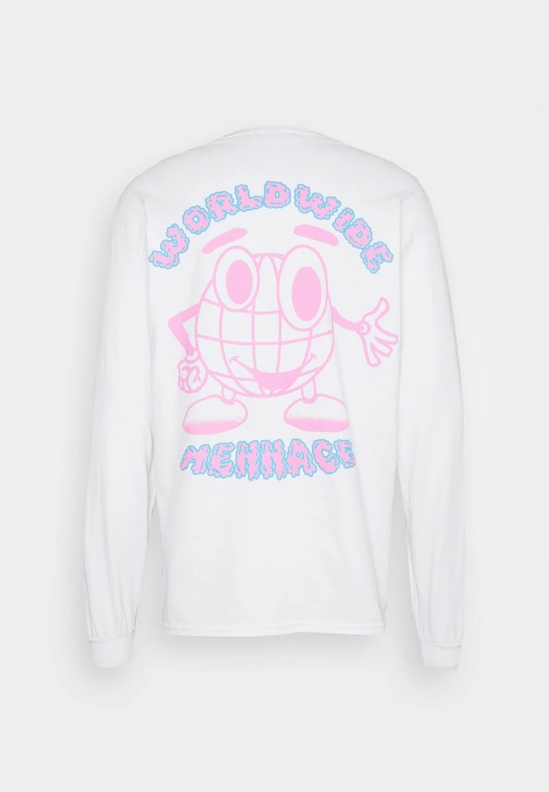 MENNACE WORLDWIDE - Langarmshirt - White, Herren 8 MENNACE WORLDWIDE - Langarmshirt - White, Herren – Bild 8