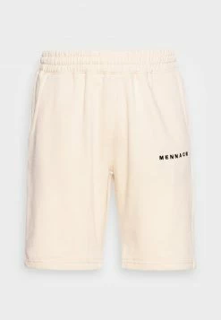 MENNACE ESSENTIAL MID LENGTH UNISEX - Shorts - Beige -Mennace Speichern 37089d16b0ef4454bee29a8b66014e52