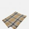 Mennace WOVEN LARGE CHECK SCARF - Schal - Light Brown, Unisex
