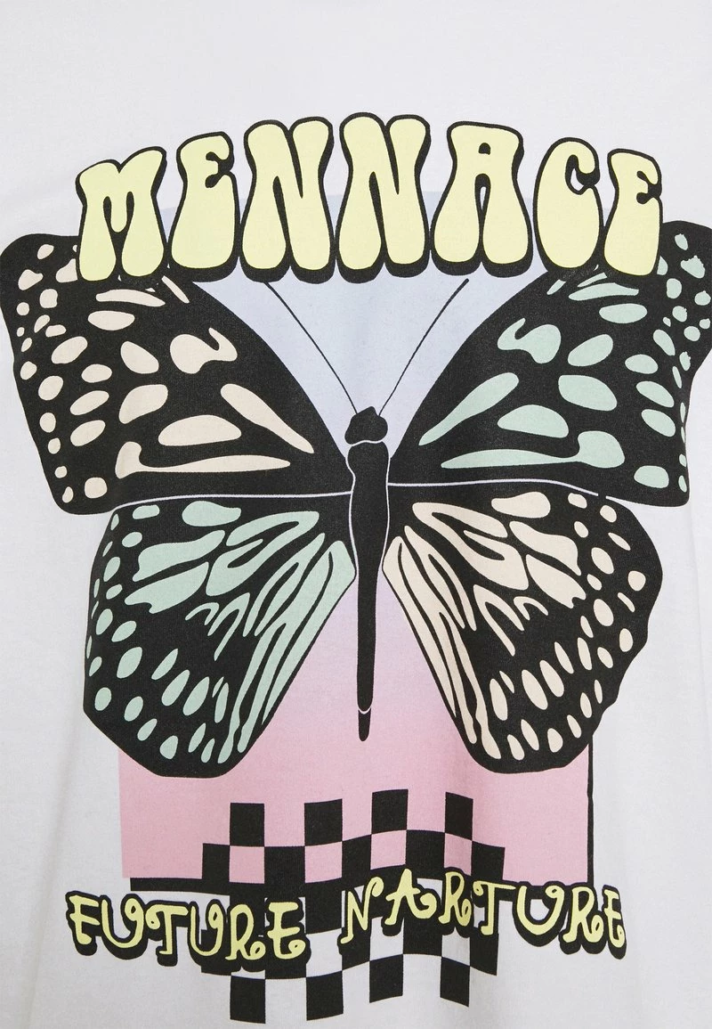 Mennace MESUNDAZE BUTTERFLY - Langarmshirt - White, Herren 8 Mennace MESUNDAZE BUTTERFLY - Langarmshirt - White, Herren – Bild 8