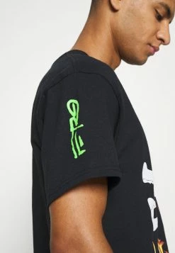 Mennace A$AP FERG FLAME SKULL - T-Shirt Print - Black, Herren -Mennace Speichern 38d16b8d0a984621890b4b531637843b