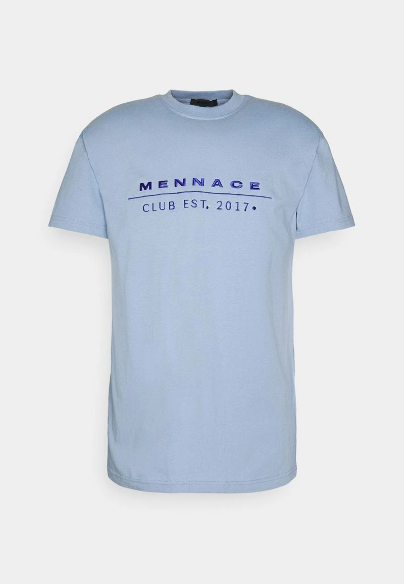 MENNACE CLUB UNISEX - T-Shirt Print - Light Blue 1 MENNACE CLUB UNISEX - T-Shirt Print - Light Blue