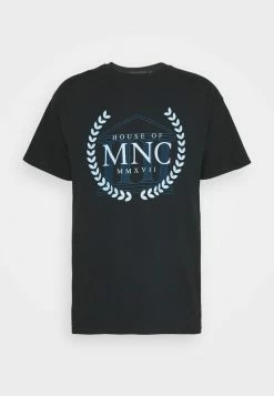 Mennace T-Shirt Print - Black, Unisex