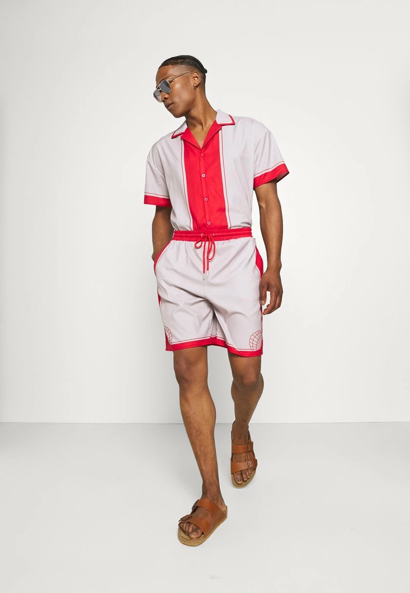 Mennace Hemd - Red, Herren 2 Mennace Hemd - Red, Herren – Bild 2