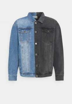 Mennace SPLICED TRUCKER JACKET - Jeansjacke - Blue, Herren -Mennace Speichern 406af7453d544f05bd2113e95cb458b7