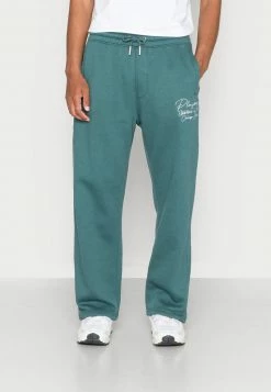 Mennace PLAYBOY SIGNATURE STRAIGHT JOGGER UNISEX - Jogginghose - Green